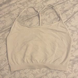 crop top w razor back